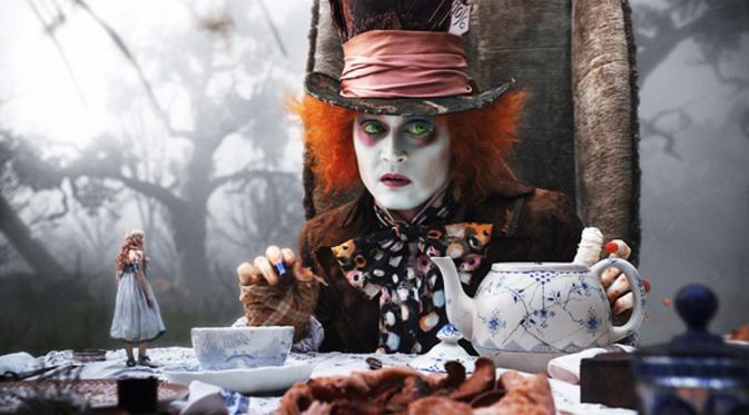 Mad Hatter dalam Alice in Wonderland