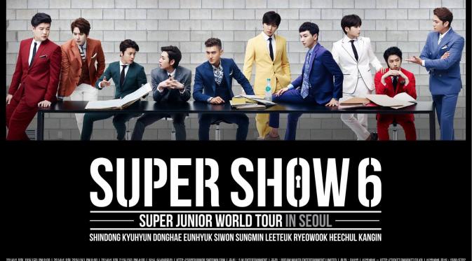 Super Junior Super Show 6 Seoul (via soompi.com)