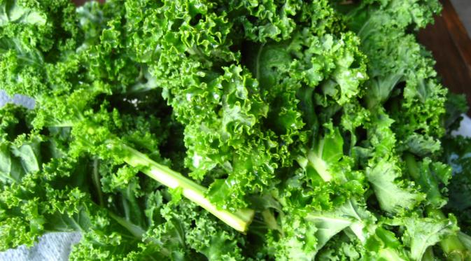 Kale, sayuran hijau kaya kalsium (Foto: .shamatapilates)