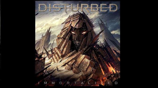 Cover album terbaru Disturbed, Immortalized. (Official Facebook Page)
