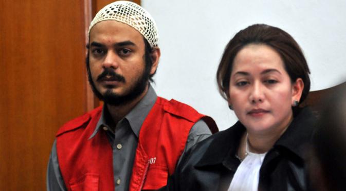 Rio Reifan saat menjalani sidang di Pengadilan Negeri Jakarta Selatan [Foto: Panji Diksana/Liputan6.com]