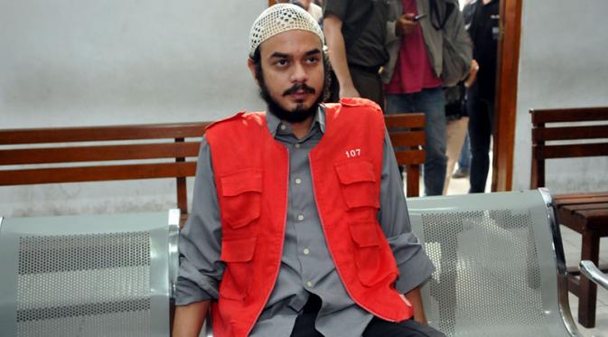 Rio Reifan saat menjalani sidang di Pengadilan Negeri Jakarta Selatan [Foto: Panji Diksana/Liputan6.com]