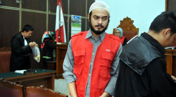 Rio Reifan usai menjalani sidang di Pengadilan Negeri Jakarta Selatan [Foto: Panji Diksana/Liputan6.com]