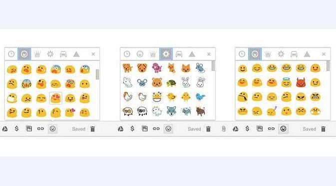 Emoji Gmail (Foto: Mashable)