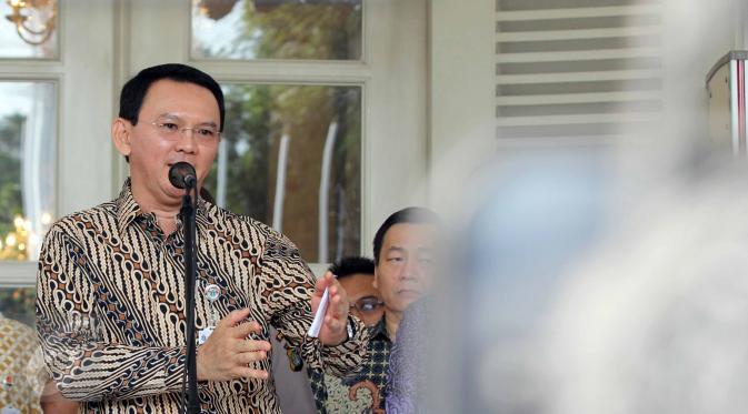 Gubernur DKI Jakarta, Basuki Tjahaja Purnama. (Liputan6.com/Helmi Afandi)