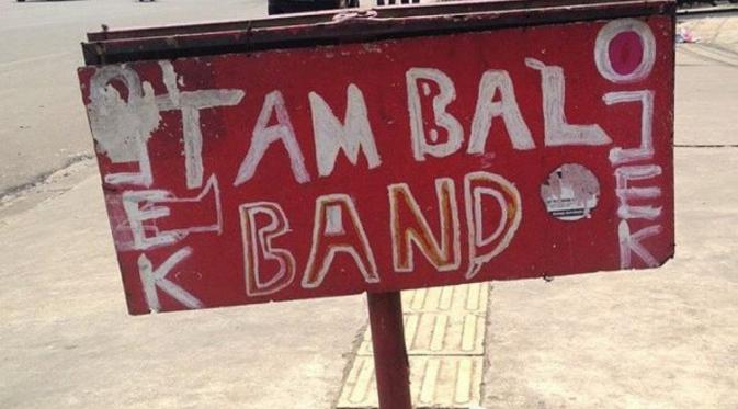 Tambal band (Via: instagram.com/visualjalanan)