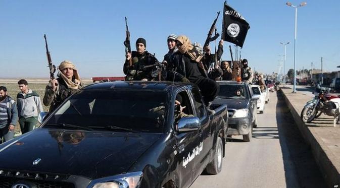 Kelompok ISIS yang dilaporkan melakkukan serangan mematikan terhadap pasukan Kurdi di Suriah. (BBC)