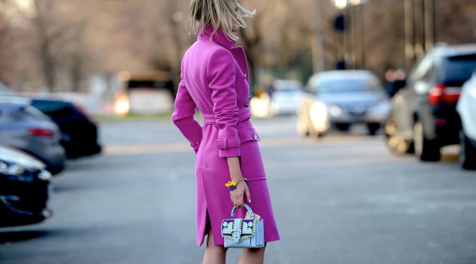 Purple Outfit Street Style