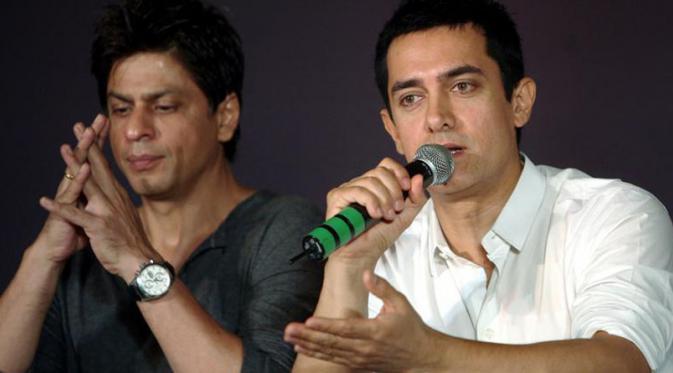 Aamir Khan dan Shahrukh Khan
