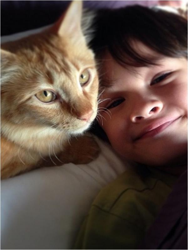 Armand Fauzan Quinn, putra Farah Quinn, ternyata seorang bocah yang sangat menggemaskan. (via Instagram/Farah Quinn)