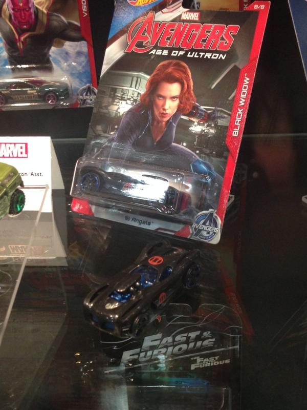 Black Widow jadi sampul hot wheels. Foto: MTV