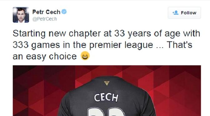 Petr Cech (Twitter)