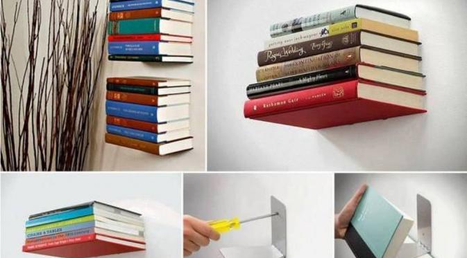  15 Desain Rak Buku Kreatif yang Bikin Kamu Suka Baca | via: facebook.com