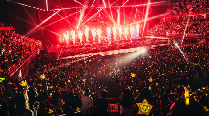 Penggemar Big Bang yang histeris dalam Made Tour Concert di Thailand [Foto: bigbangupdates]