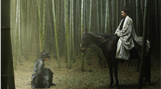 Lee Byung Hun dalam salah satu adegan di film Memories of The Swords