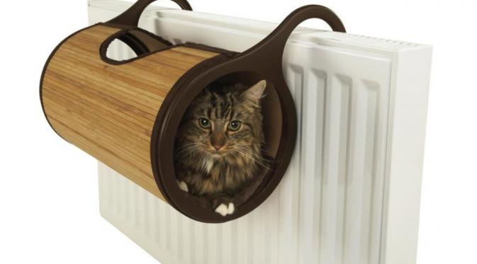 Tempat tidur radiator (Via: boredpanda.com)