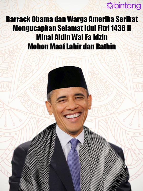 Presiden Amerika Serikat Barrack Hussein Obama | Via: Dok. Bintang.com/Iqbal Nurfajri