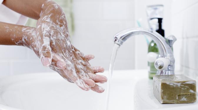 Lather Hands with Hygienic Soap