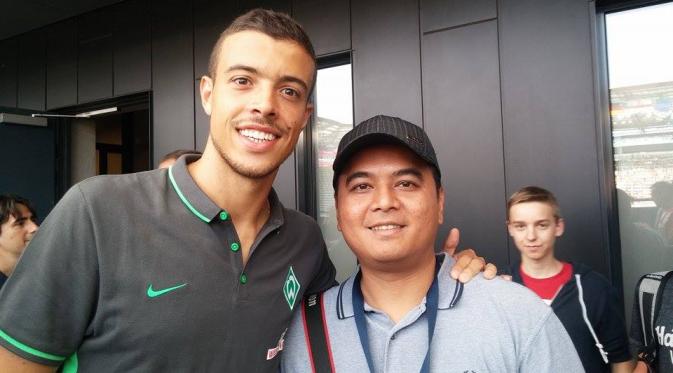 Franco Di Santo dan Bola.com, sang bintang amat optimistis Werder Bremen bisa nangkring di papan atas Bundesliga. 