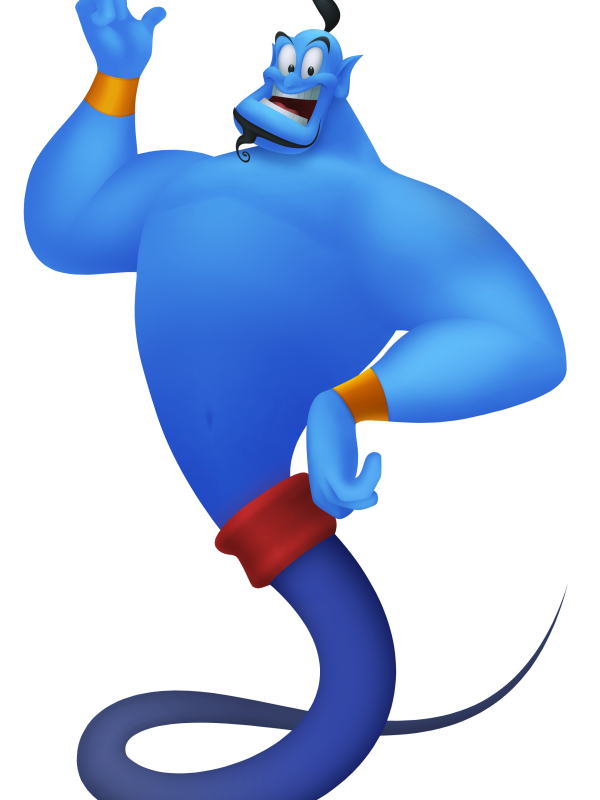 Karakter Genie. Foto: via disney.wikia.com