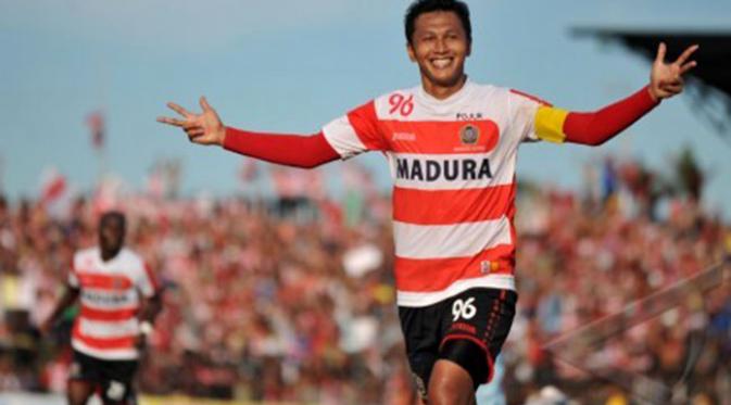 Zaenal Arief saat membela Persepam Madura United (Antarafoto)