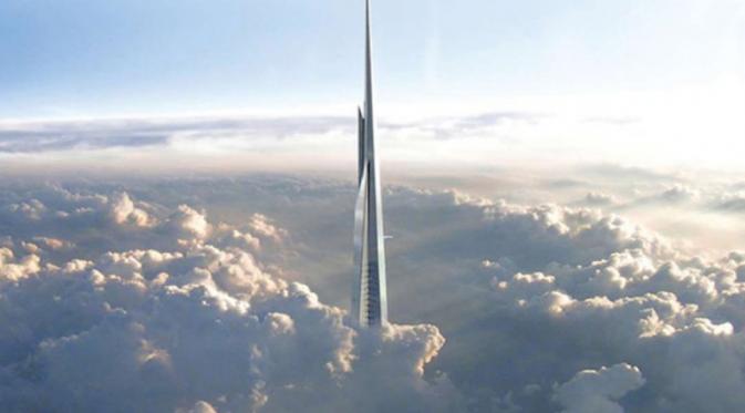 Gedung ini kelak menggantikan rekor gedung tertinggi di dunia yang dipegang Burj Khalifa
