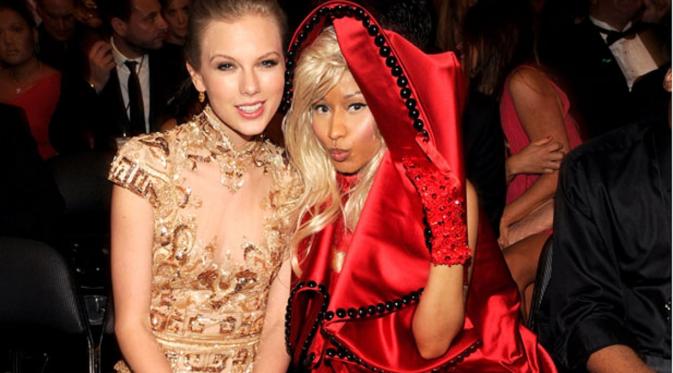 Nicki Minaj dan Taylor Swift [Foto: Billboard]