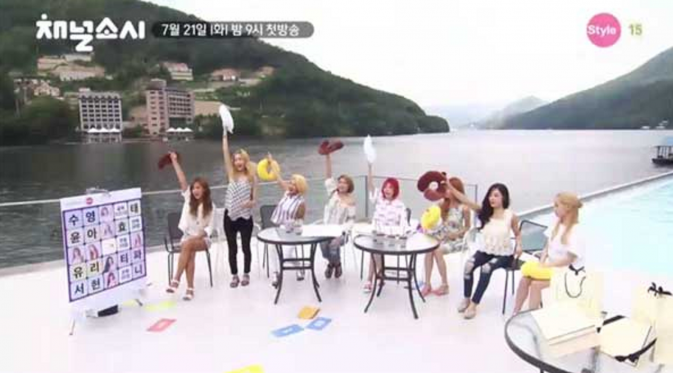 Girls Generation tunjukkan suasana ceria dalam reality show yang dibintangi mereka dalam Channel Girls Generation