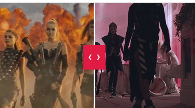 Adegan dalam videoklip Bad Blood milik 2NE1 dianggap menyerupai video Come Back Home-nya 2NE1 [Foto: Dailymail]