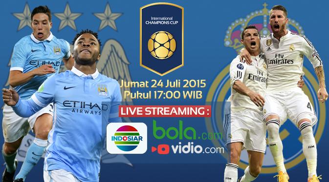 Live Streaming ICC 2015: Manchester City vs real Madrid