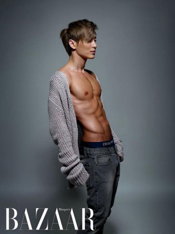 Leeteuk for Harpers Bazaar Korea (Photo : Pinterest)