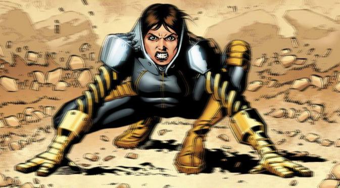 Daisy Johnson, karakter superhero Marvel Comics. (nerdbastards.com)