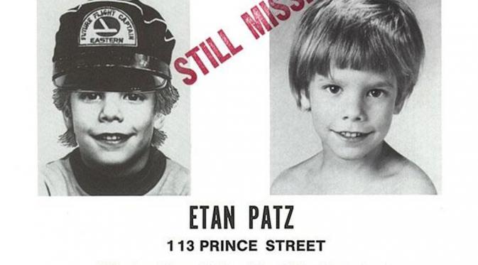 Etan Patz, menghilang 25 Mei 1979 (NYDaily dari Arsip NYPD)
