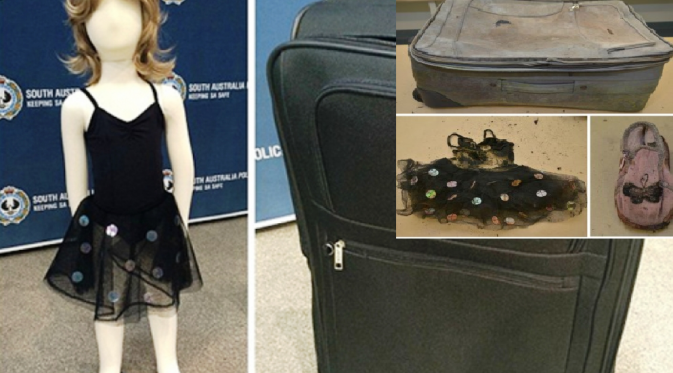 Temuan koper berisi jasad gadis kecil di Australia (South Australian Police)