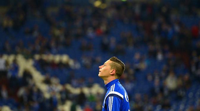 Pemain Schalke 04 Julian Draxler Diincar Juventus (SASCHA SCHUERMANN / AFP)