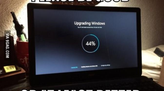 Meme Windows 10 | Via: 9gag.com
