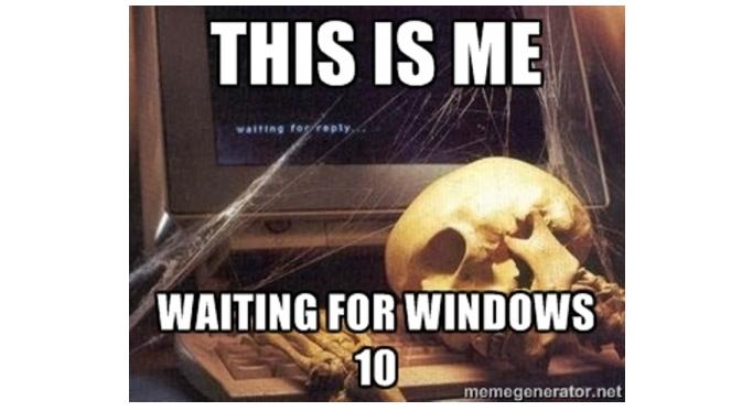 Meme Windows 10 | Via: memegenerator.net