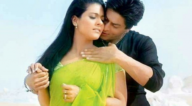 Kemesraan Shah Rukh Khan dan Kajol dalam cuplikan film Dilwale