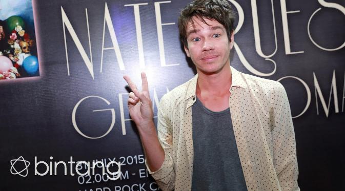  Nate Ruess. (Wimbarsana/Bintang.com)