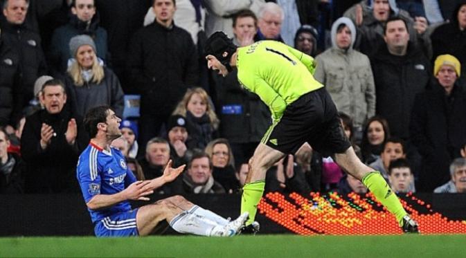 Petr Cech saat masih bermain untuk Chelsea