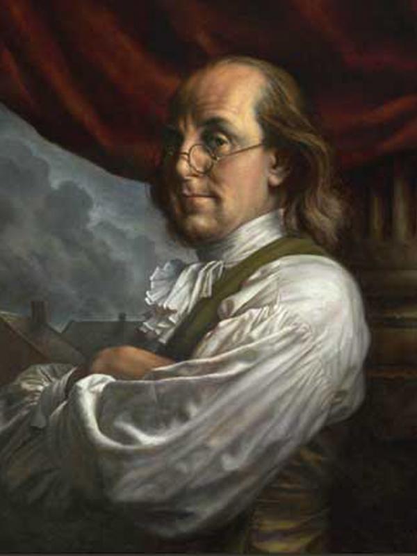 Benjamin Franklin. | via: kiscomasons.com