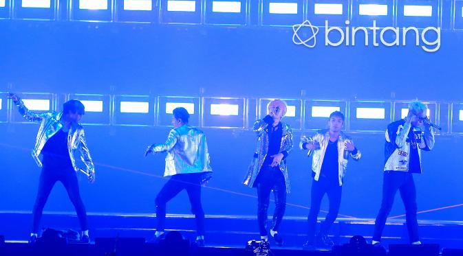 Dalam rangkaian konser MADE in Jakarta ini, BigBang akan membawakan lagu-lagu dari album terbaru mereka. (Wimbarsana/Bintang.com)