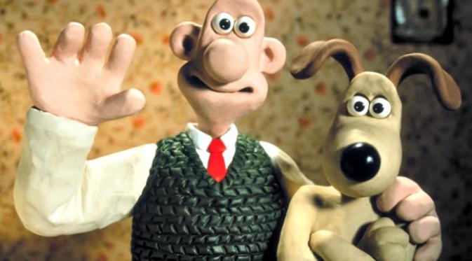 Tokoh karikatur Wallace & Gromit menjadi ilham bagi seorang pencipta.