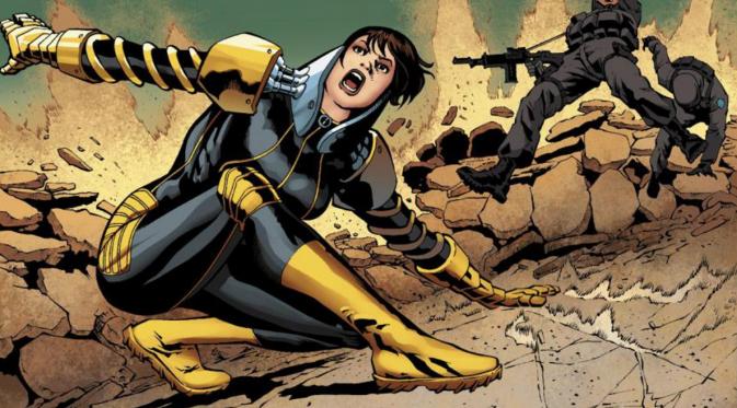 Quake alias Daisy Johnson, karakter komik Marvel yang muncul di serial Agents of S.H.I.E.L.D. (nerdsonearth.com)