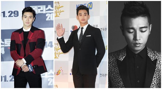 Siwon, Kim Soo Hyun, Kang Gary (Bintang Pictures)