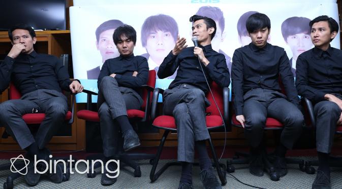 Band yang digawangi oleh Tria, Qibil, Alda, Dipa, dan Erick menjadi satu-satunya perwakilan dari Indonesia yang tampil dalam event musik tahunan akbar itu. (Galih W. Satria/Bintang.com)