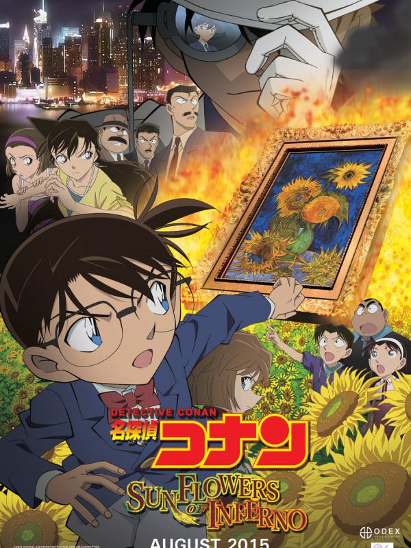 Detective Conan: Sunflowers of Inferno memperlihatkan Conan Edogawa yang berhadapan kembali dengan salah satu rival terkuatnya, Kaito Kid.