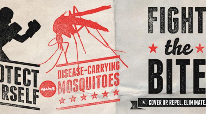 Ilustrasi berlindung dari nyamuk | Via: sahealth.sa.gov.au