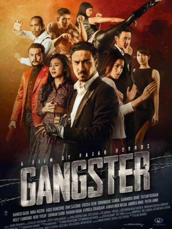 Poster film Gangster. Foto: Starvision Plus