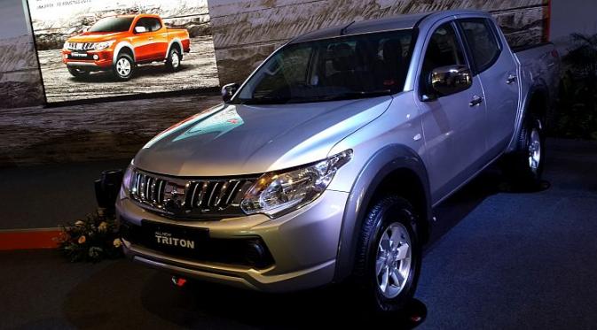 PT Krama Yudha Tiga Berlian Motors (KTB) resmi meluncurkan All New Mitsubishi Triton. Generasi kelima Mitsubishi Strada Triton ini mengalami penyegaran cukup signifikan. (Septian/Liputan6.com)